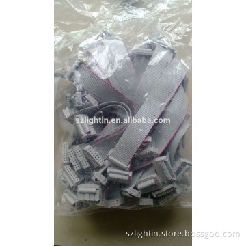 flat power cable for LED display 16 Pin Flat Ribbon Cable for Signal Transmission connected
